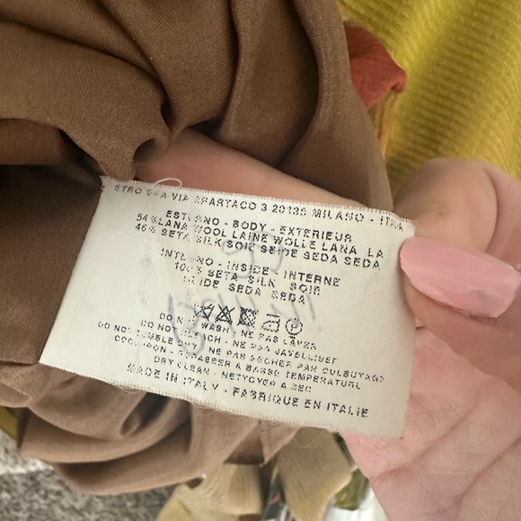 Etro silk Floral Yellow Dress - Picture 4 of 4